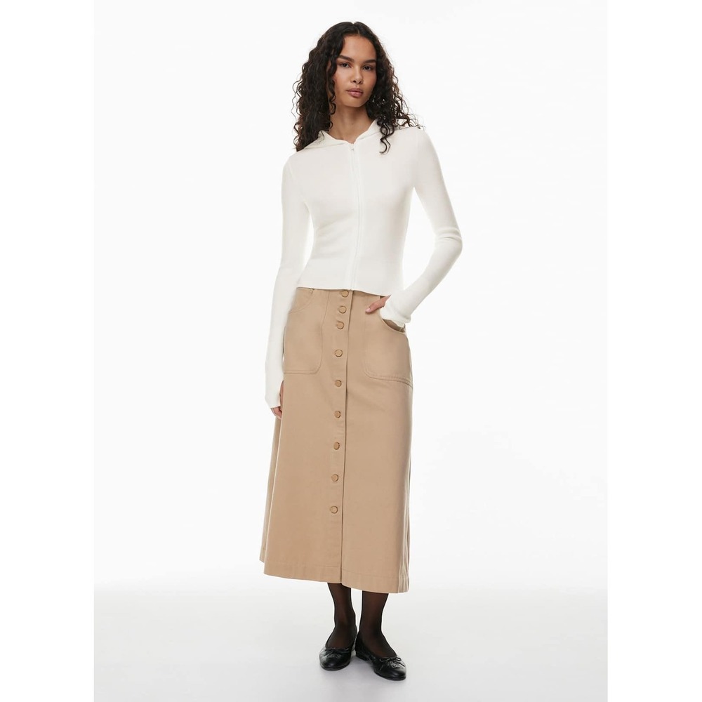Sunday Best Aritzia Cynthia Skirt Tan Size 8